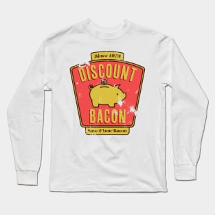 Discount Bacon: Faded Glory Long Sleeve T-Shirt